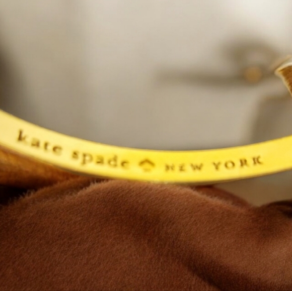 Kate Spade Gold Bangle Bracelet with Dustbag - Picture 3 of 4